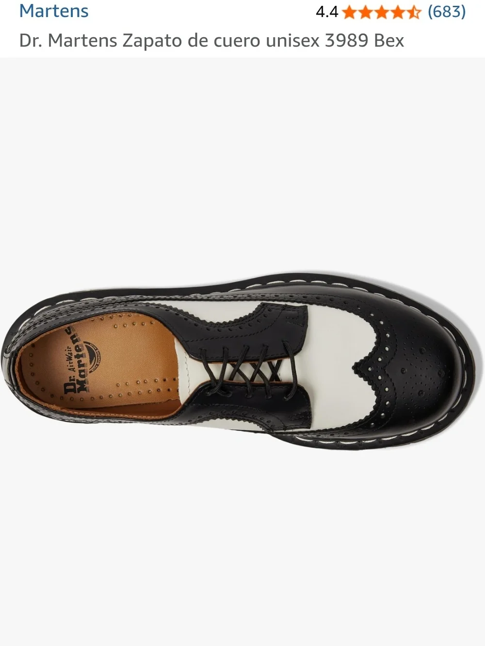 Dr. Martens two tone
